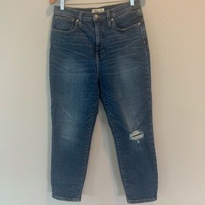Madewell High waisted mom jeans
